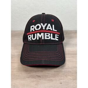 WWE Royal Rumble Phoenix AZ 1-27-2010 Men's Adjustable‎ Hat Cap- EUC